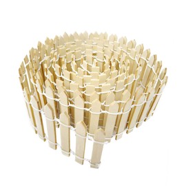 HONBAY 2PCS Wooden Miniature Garden Decorative Picket Fences Palisades for Ornament (Length: 90cm/35inch) (Wooden)