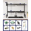 Kitsure Over The Sink Dish Drying Rack - 30.0" to