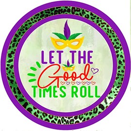 Mardi Gras Wreath Sign, Wreath Sign for Mardi Gras, Let the Good Times Roll, Crawfish Season, Fat Tuesday, Party, Louisiana, Tis the Season