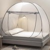 Pop Up Mosquito Net Tent for Beds with Bottom,Bed Canopy