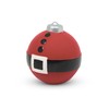Petface Claus the Bauble, Latex Christmas Dog Toy with Built-In