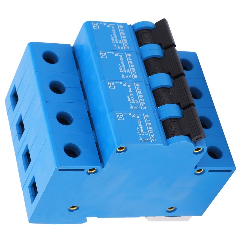 Voltage Surge Arrester Home Flame Retardant Protector SPD 4p LTSCB40KA