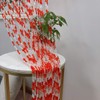 ZiDeTang Acrylic Beaded Door Curtain Décor Tassel Room Divider Curtain