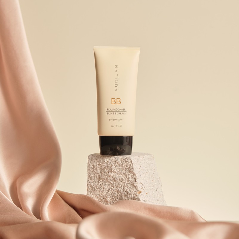 Natinda Tone-up BB Cream Real Magic Cover Sun BB Cream