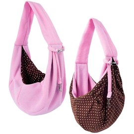 Grtdrm Pet Sling Carrier Bag Travel Tote for Cats Dogs, Up to 16 lbs