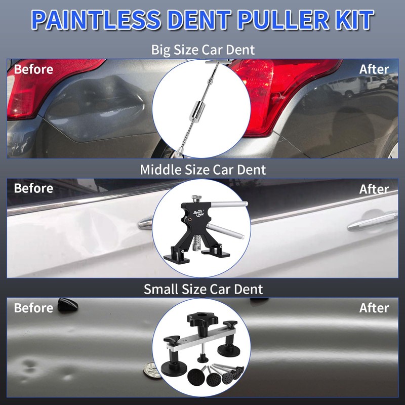 Super PDR Car Dent Repair Kit – Paintless Dent Puller