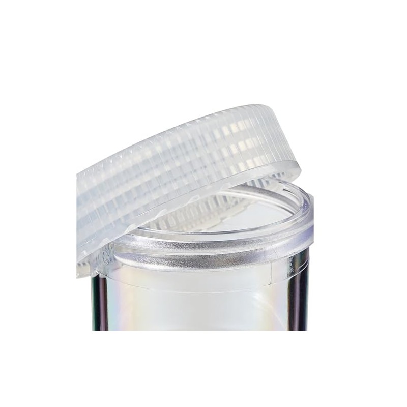 Nalgene® Straight Walled Wide Mouth Polycarbonate Containers with Closure