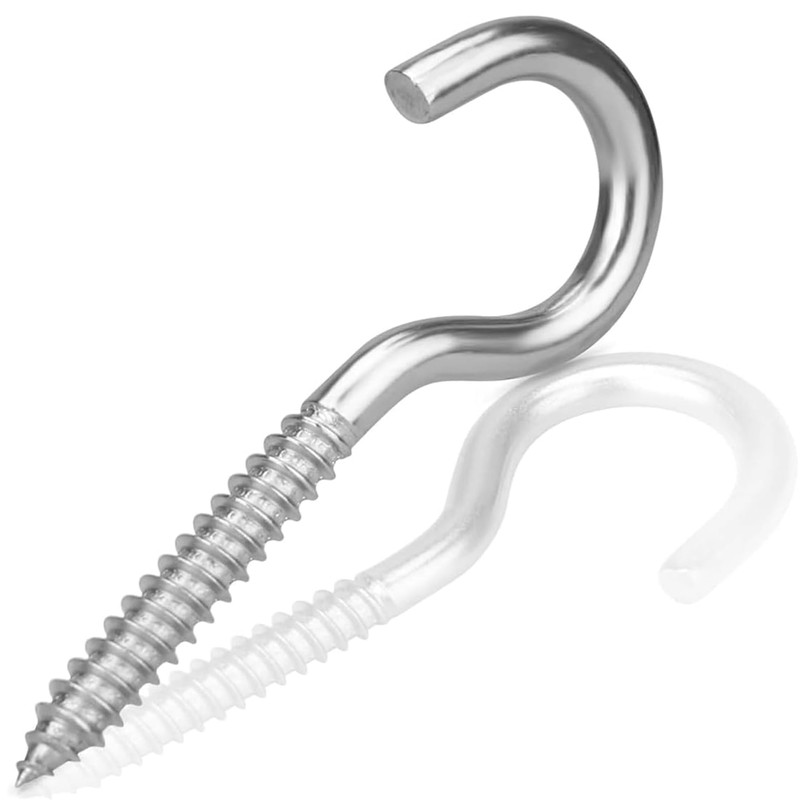 DIYUK Cup Hooks Screws 45mm x 3.0mm (Pack of: 5)