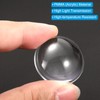 PATIKIL Diameter 29mm Height 8mm Flat Convex Lens, 10 Pcs