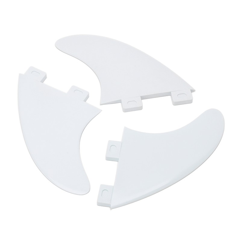 3PCS Surfboard Fin Replacement PVC Paddle Board Fin Surfboard Accessory