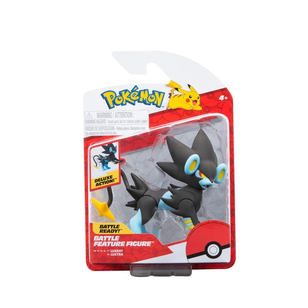 Pokémon PKW2669 - Battle Feature Figure - Luxtra Official Movable