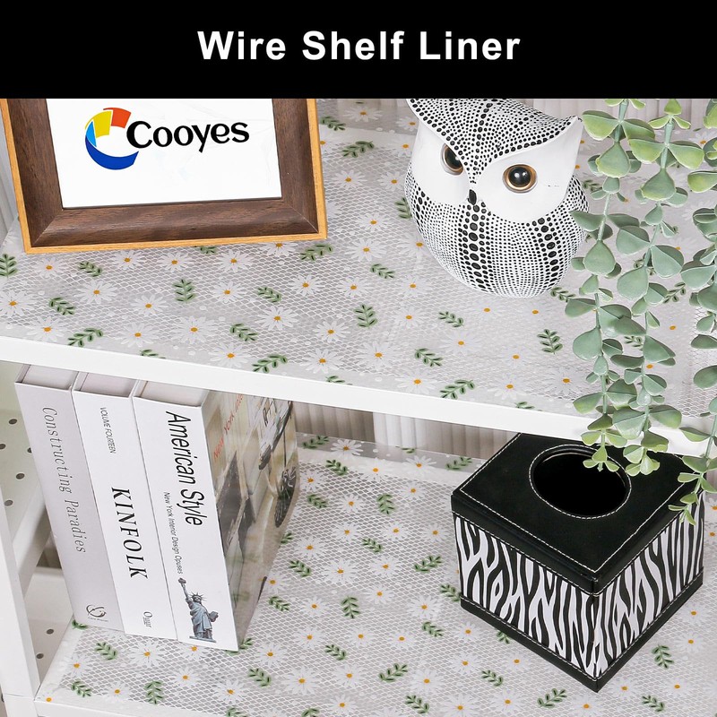 Cooyes Shelf Liner – Premium Non-Adhesive Cabinet & Drawer Liner