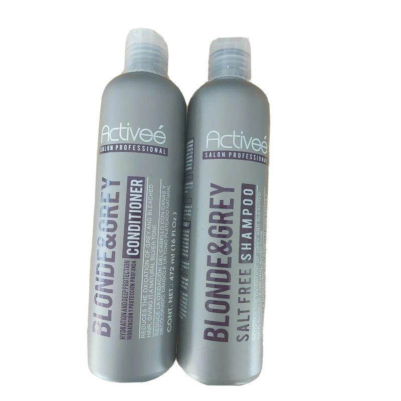ACTIVEE BLONDE & GREY SHAMPOO + CONDITIONER HYDRATION & DEEP