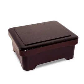 J Kitchens J-kitchens Unashige Heavy Box, Heat Resistant, Wood Grain Bowl, Tamagi, Uchimon Coating, Eel, Made in Japan