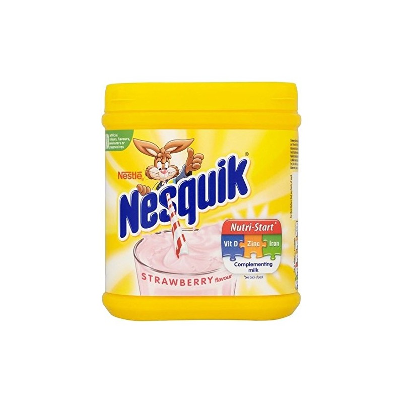 Nesquik Strawberry Milkshake Tub 500g
