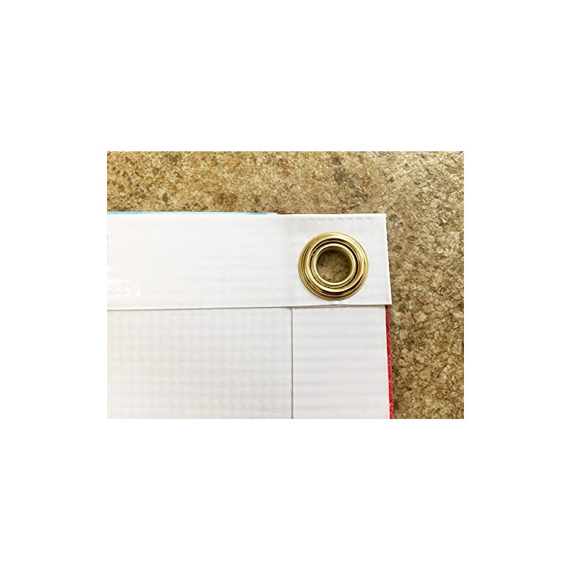 28" X 46" FLU SHOTS Vinyl Banner Sign, Existing Text