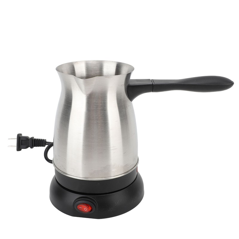 Electric Coffee Pot Ergonomic Handle 600ML Stainless Steel Turkish Coffee