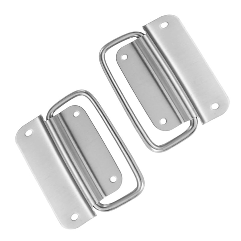 Vasemele Pack of 2 Box Handle Door Handle Stainless Steel