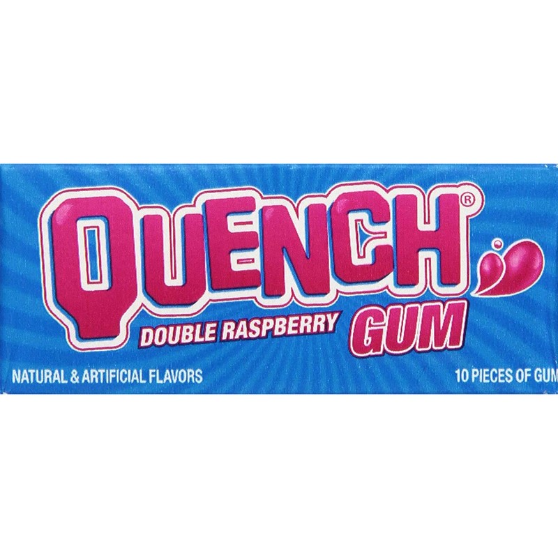 Mueller Quench Chewing Gum Variety Box: 25 pieces (Lemon, Fruit,