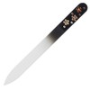 Sakae Corporation Czech Glass Nail File Black Nail File for