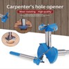 50mm Forstner Bit, Hex Shank Woodworking Hole Saw, Blue Flat