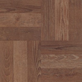 FloorPops FP3324 Parquet Peel & Stick Floor Tiles, Brown