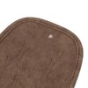Motorcycle Fender Bib Cover Artificial Leather Decorative Pad Flame Pattern