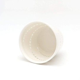 TAMAKI T-924341 Inokuchi Scashi Spiral White Diameter 2.6 x Height 2.0 inches (6.6 cm) x Height 2.0 inches (5.1 cm), 3.4 fl oz (90 ml)