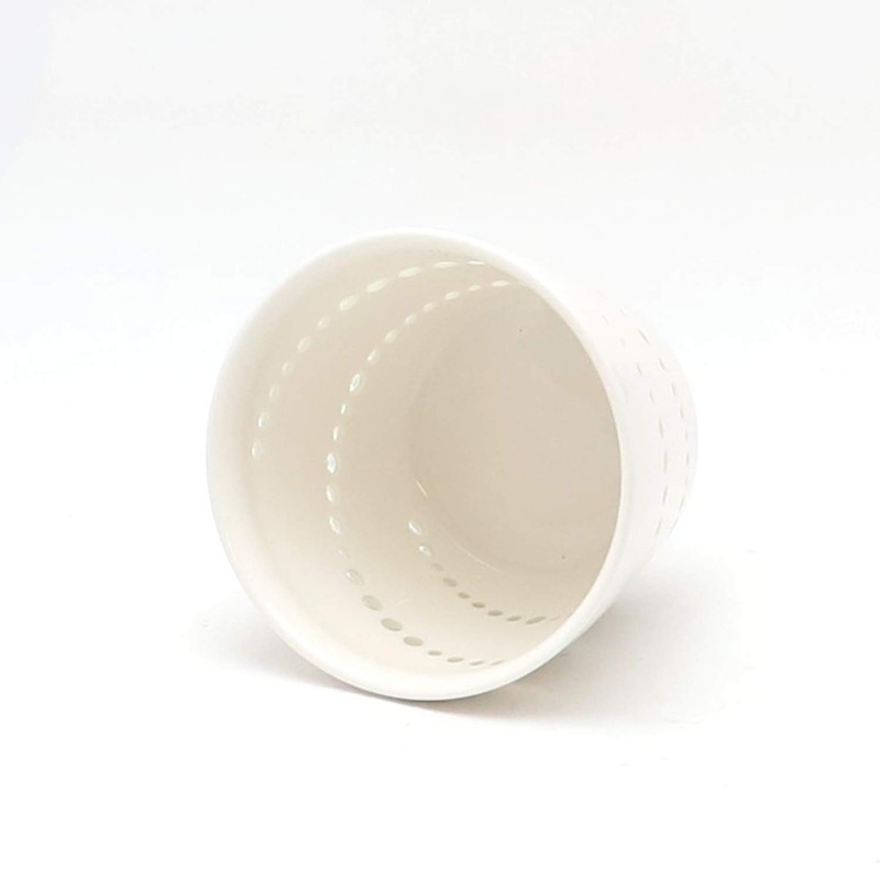 TAMAKI T-924341 Inokuchi Scashi Spiral White Diameter 2.6 x Height