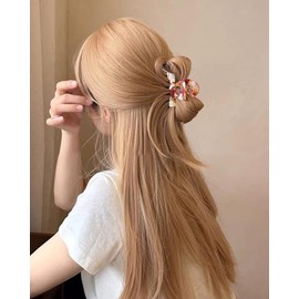 Pinzas para El Pelo para Mujer, Pinzas Pequeñas de 6 Cm para Cabello Fino Y Grueso, Fijación Fuerte, Pinzas Francesas Antideslizantes de Acetato, Acce