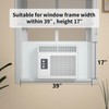 Window Air Conditioner Side Insulated Panel, 1PIC Full Surround Insulation