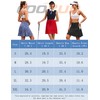 COOrun Tennis Skorts Skirts for Women with 4 Pockets Plus