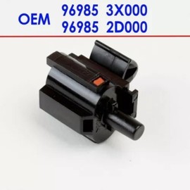 1/2/4 Set 96985-3X000 Ambient Air Temperature Sensor with Connector Pigtail Harness - Compatible with Some Hyundai and Kia Vehicles Model Replace 96985-2D000 (Sensor&Connector,1)