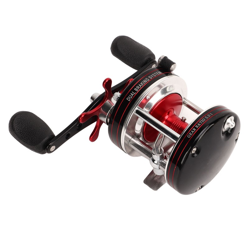 Baitcasting Fishing Reel Metal Baitcasting Reel All Metal Drum Transverse