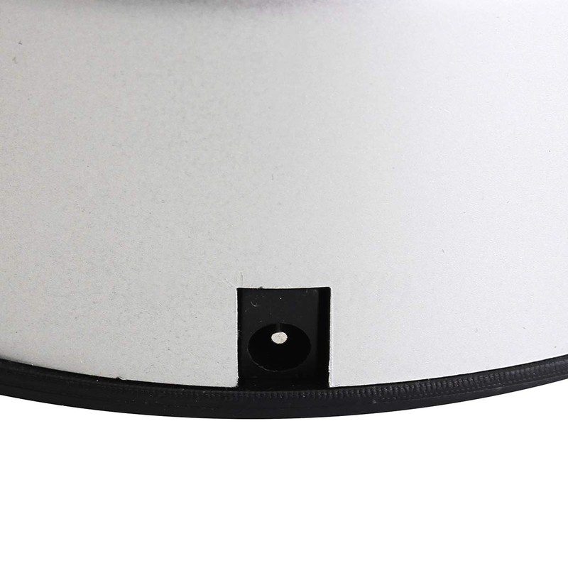 7 LED Light Stand Base, Colorful Light Rotating Crystal Display