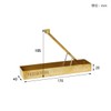 POST GENERAL 982160009 Post General Brass Mosquito Coil Holder