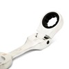GEARWRENCH 14mm 90-Tooth 12 Point Stubby Flex Combination Ratcheting Wrench