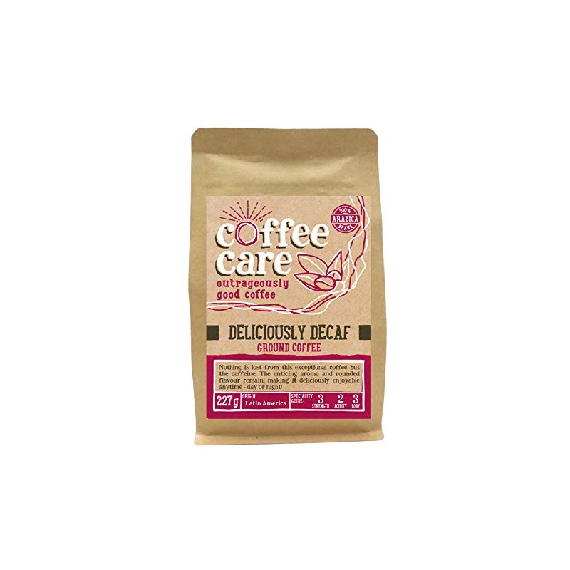 Ground Coffee - Delicously Decaf - Coffee Care - 227g