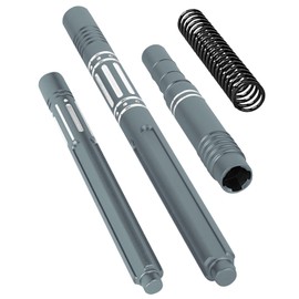 RCHuiWow Metal RC Center Driveshafts Upgrades Part for 1/10 Granite/Senton/Vorteks 3S BLX(Mega550),Big Rock 3S BLX,1/8 Typhon/Infraction 3S BLX(Mega550).Alloy Aluminium Center CVD Axles,Titanium