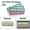 3 Pcs New Driver Car Magnet for Car, Colorful Magnetic