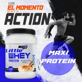 Suplemento Polvo Proteína Maxi L 1kg Pack 2 Pzs Arrozleche Sabor Arroz Con Leche                                                                      