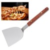 Barbecue Spatula Stainless Steel Multifunction Grill Spatula with Wooden Handle