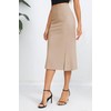 Urban CoCo Women's Stretch Office Fishtail Pencil Skirt High Waist