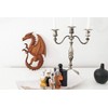 Windalf Wall Picture Sapphire 29 cm Dragon Handmade Wooden