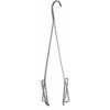 Orchid Pot Hanger, 17 inches TL, Double Shanks, 6 Pak