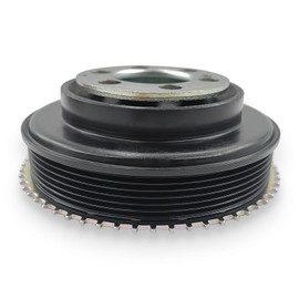 Torquizo LR078547 Harmonic Balancer Crankshaft Pulley Compatible with Land Rover Discovery Sport 2015-2019, Range Rover Evoque 2012-2019, Sport 2019, Velar 2018-2019, LR2, Jaguar F-Pace, XE, XF