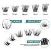 Eyelashes Individual SISILILY Cluster Lashes 144 Lash Clusters Indiviudual Lashes