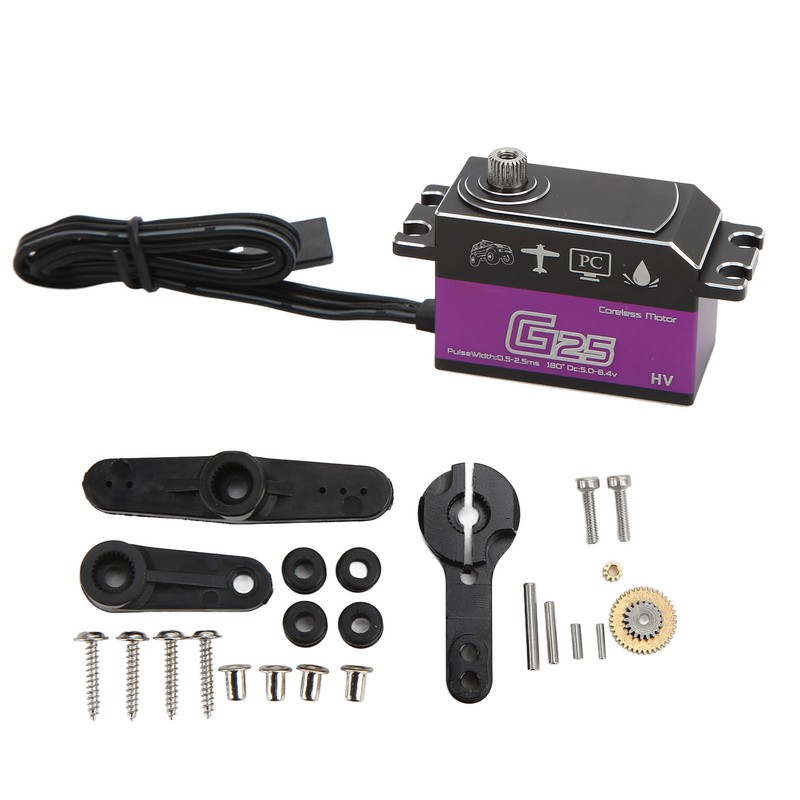 Metal Gear Servo Fully Waterproof Servo System High Speed Response