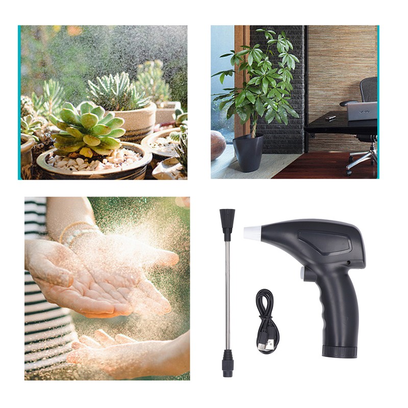 Electric Plant Sprayer Spout Battery Powered Rechargeable Handheld Watering Sprayer
