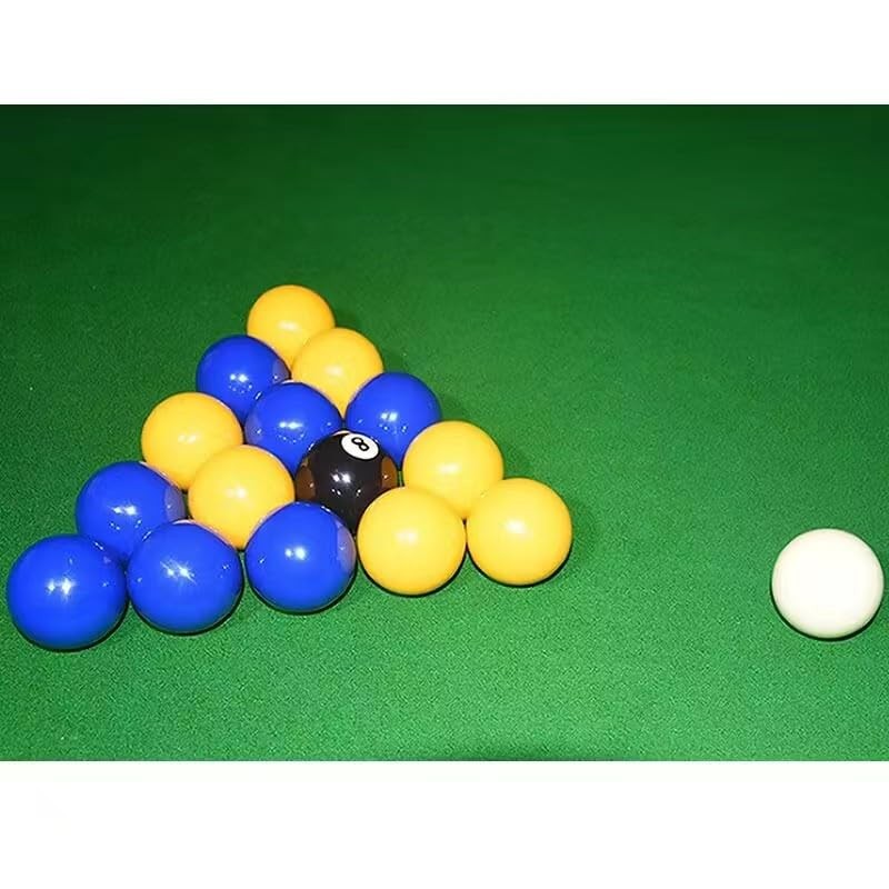 Billiard Balls Blue and Yellow Billiards/Pool Ball Set 2-1/4 Inch(57mm)